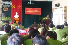 Khai giảng lớp đào tạo Đại học CSND khóa 13