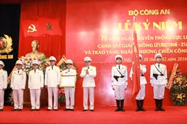 Cục CSGT kỷ niệm 70 năm Ngày truyền thống và đón nhận Huân chương Chiến công hạng Nhất