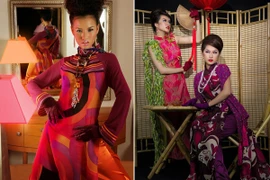 Võ Việt Chung “tung” BST áo dài khăn cách đây 10 năm