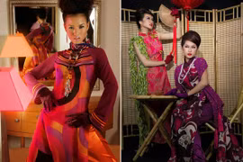 Võ Việt Chung “tung” BST áo dài khăn cách đây 10 năm