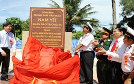Khánh thành Trung tâm Văn hóa đảo Nam Yết
