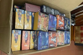 Thu giữ gần 800 điếu thuốc lá điện tử tập kết trong căn hộ chung cư