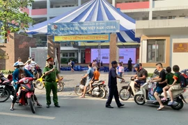 Ra mắt mô hình “Cổng trường học an toàn giao thông”