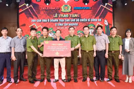 Xây dựng 200 căn nhà ở doanh trại cho Công an các xã khó khăn tại miền Trung - Tây Nguyên và Nam Bộ