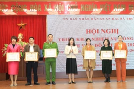 Khối đô thị sẽ nỗ lực tạo nên diện mạo của quận ngày càng văn minh