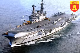 [Infographic] Chuyến hải hành cuối cùng của tàu sân bay huyền thoại của Anh-Ấn