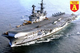 [Infographic] Chuyến hải hành cuối cùng của tàu sân bay huyền thoại của Anh-Ấn