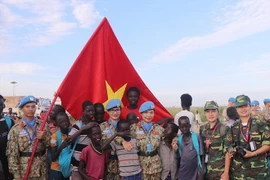 Lực lượng gìn giữ hòa bình của Việt Nam tham gia hoạt động của phái bộ Liên hợp quốc tại Nam Sudan và Cộng hòa Trung Phi 