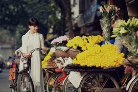 Người Hà Nội chơi hoa