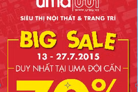 Hệ thống UMA giảm giá mùa hè cực lớn