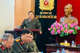 Công an thành phố Hà Nội tổ chức gặp mặt các đồng chí lãnh đạo, chỉ huy đang nghỉ chế độ
