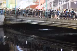 Bị truy đuổi, nghi can cướp giật nhảy kênh đuối nước