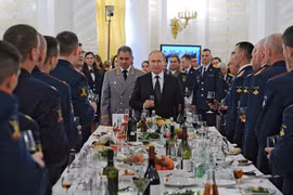 Điều đặc biệt trên bàn tiệc tại Điện Kremlin