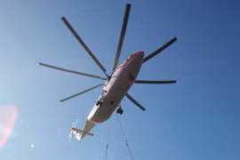 Video trực thăng Mi-26 thể hiện sức mạnh nâng bổng cả Tu-134