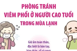 Phòng tránh viêm phổi ở người cao tuổi trong mùa lạnh