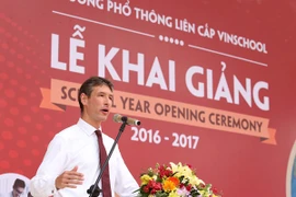 Lễ khai giảng xúc động tại ngôi trường hiện đại bậc nhất thủ đô