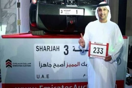 Biển số xe 'độc nhất vô nhị' có giá tới 4,9 triệu USD