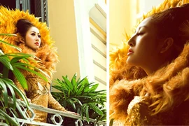 Mc Kim Trang hoá thân thành Nữ thần mặt trời