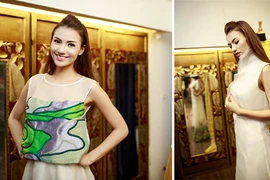 Hồng Quế “lột xác” trong trang phục của NTK Xuân Lê