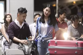 Siêu mẫu Lan Hương sang Mỹ lưu diễn cùng Ngọc Quyên