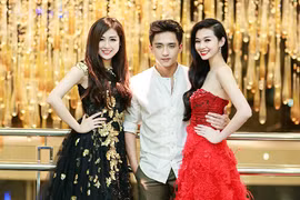 “Lên ngôi” Á vương, Hữu Vi “cặp kè” cùng 2 người đẹp