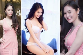 Cận cảnh vòng 1 căng tràn của Á hậu Linh Chi