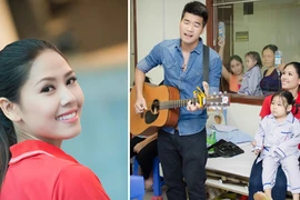 Hoa hậu biển Nguyễn Thị Loan tích cực kêu gọi hiến máu nhân đạo