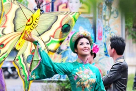 Hoa hậu Ngọc Hân và giấc mơ người đại sứ nhân dân