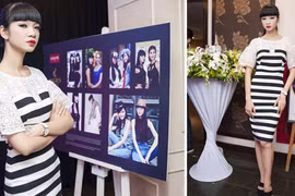 Bà mẹ hai con Hạ Vy khoe thân hình mỏng dính