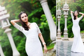 Dương Hiểu Ngọc khoe vóc dáng “đồng hồ cát” quyến rũ