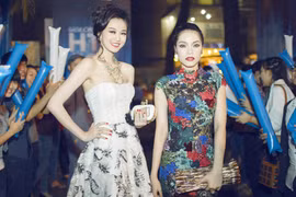 Khánh My và Quách An An kiêu sa với đầm dạ hội