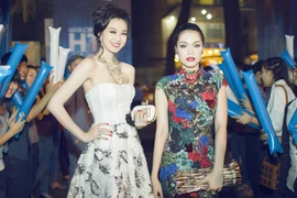 Khánh My và Quách An An kiêu sa với đầm dạ hội