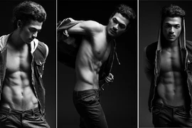 Á quân “Vietnam Next Top Model 2013” khoe vẻ nam tính trong bộ ảnh mới