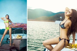 Siêu mẫu phong cách Jenny Nguyễn quyến rũ với bikini