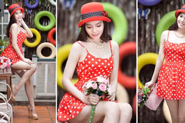 Nữ hoàng Du lịch Dương Kim Ánh khoe chân dài gợi cảm