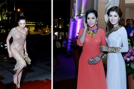 Mỹ nhân Việt dập dìu tham dự đêm nghệ thuật từ thiện