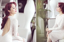 Khánh Thi khoe lưng trần nuột nà gợi cảm