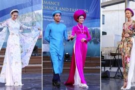 Áo dài Việt Nam tung bay tại Malta