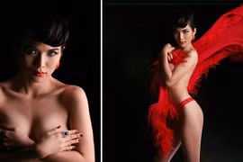 Bỏng mắt với loạt ảnh bán nude cực quyến rũ của “bạn gái Ưng Hoàng Phúc”