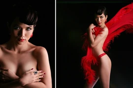 Bỏng mắt với loạt ảnh bán nude cực quyến rũ của “bạn gái Ưng Hoàng Phúc”