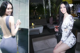 Khánh My khoe lưng trần và vòng 3 siêu gợi cảm