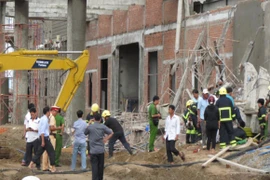 Sập công trình xây dựng trung tâm tiệc cưới Hoàng Tử, 1 người tử vong