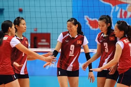 Việt Nam xuất sắc đánh bại Iran ở Cúp bóng chuyền nữ châu Á 2016