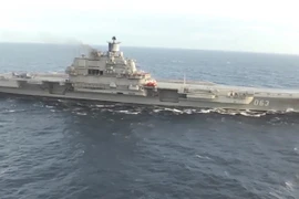 Tàu sân bay Đô đốc Kuznetsov về đến Nga sau sứ mệnh tại Syria