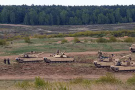 Mỹ triển khai số lượng quân kỉ lục đến Ba Lan, răn đe Nga