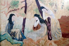 Triển lãm tranh của "bộ tứ" Nghiêm-Liên-Sáng-Phái