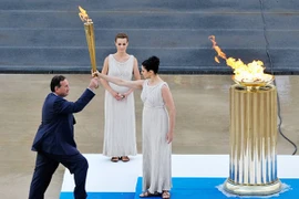 An ninh đặc biệt trong lễ rước đuốc Olympic