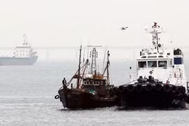 Hàn Quốc tăng mức phạt tàu cá Trung Quốc đánh bắt trộm