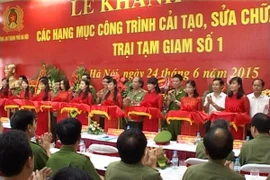 Khánh thành một số hạng mục tại Trại tạm giam số 1 CATP Hà Nội