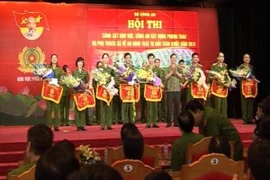 Bế mạc Hội thi CSKV, Công an xây dựng phong trào và phụ trách xã về ANTT giỏi năm 2015 khu vực phía Bắc